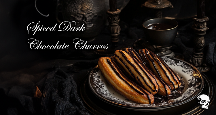 Spiced Dark Chocolate Churros