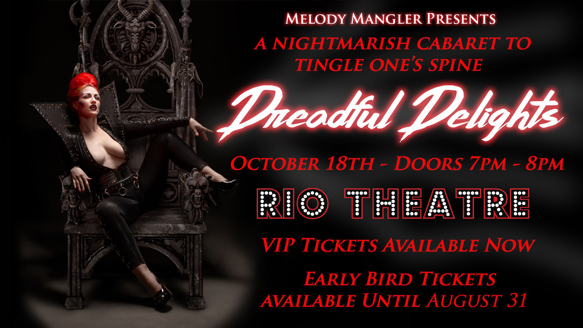 Melody Mangler Presents: Dreadful Delights