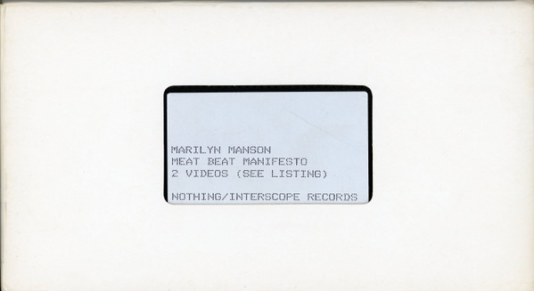 Marilyn Manson / Meat Beat Manifesto – Man That You Fear / Helter Skelter '97