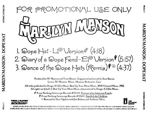 Marilyn Manson – Dope Hat