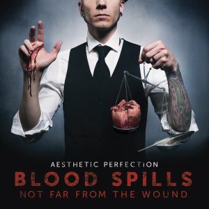 Blood Spills not far from the wound cover