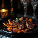 Blackened Chicken with Sweet Potato Fries