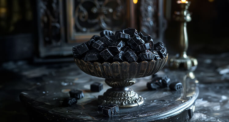 Black Licorice Caramels