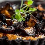 Black Garlic & Wild Mushroom Tart
