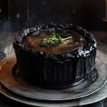 Vampire’s Veggie Pot Pie with Charcoal Crust