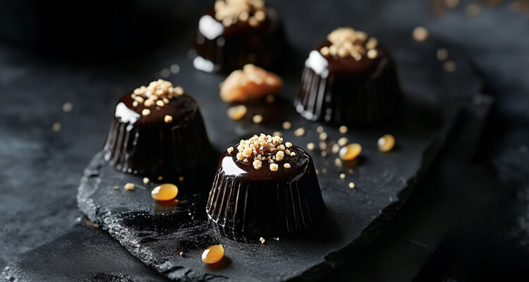 Black Tahini and Honey Candies