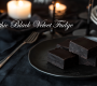 Gothic Black Velvet Fudge