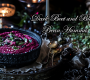 Dark Beet and Black Bean Hummus