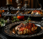 Dark Chicken Parmesan with Blackened Marinara Sauce