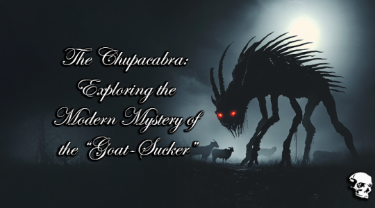 The Chupacabra: Exploring the Modern Mystery of the "Goat-Sucker"