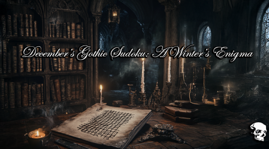 December’s Gothic Sudoku: A Winter’s Enigma