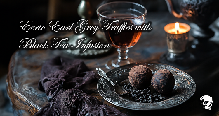 Eerie Earl Grey Truffles with Black Tea Infusion