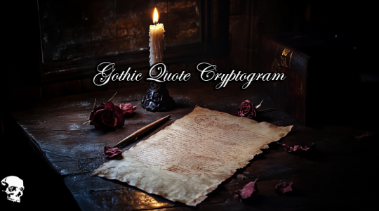 November’s Cryptogram Puzzle: Unearthing Gothic Wisdom