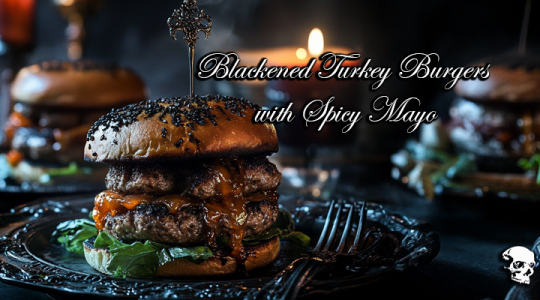 Blackened Turkey Burgers with Spicy Mayo